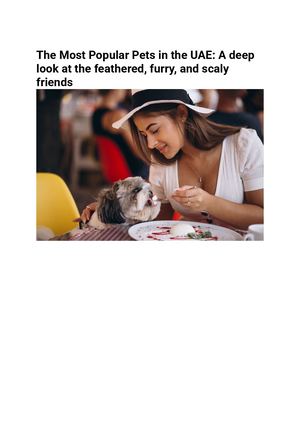 The Most Popular Pets In The Uae (1)