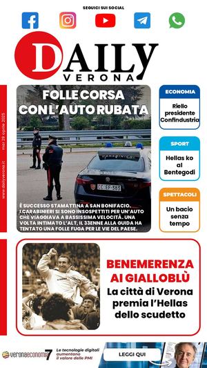 Daily Verona 29 Aprile 2025