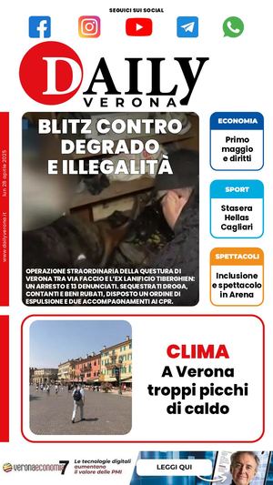 Daily Verona 28 Aprile 2025