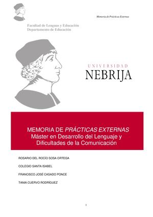 Memoria De Prácticas