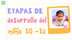 Etapas De Desarrollo