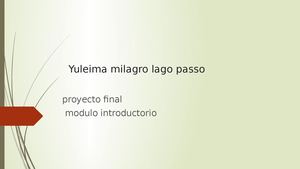 presentación proyecto final