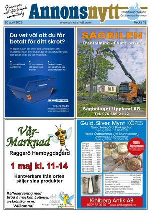 Annonsnytt V18 2025 Ny