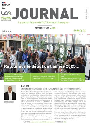 Journal Iut Fevrier 2025 Pages Vf