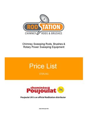 Poujoulat Rodstation Prices Apr25
