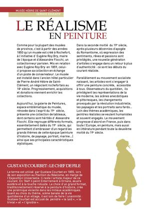 Fiche Enseignants Réalisme En Peinture