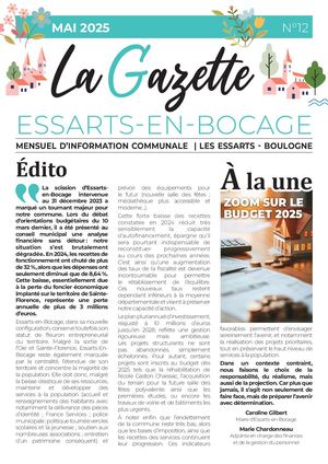 LA GAZETTE MAI 2025