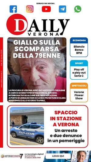 Daily Verona 30 Aprile 2025