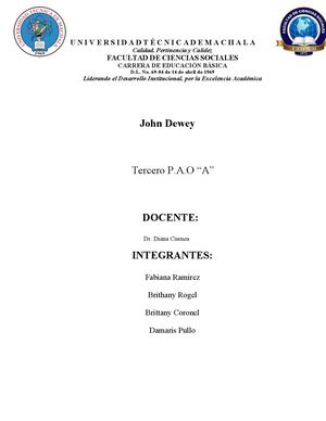 John Dewey (1859-1952)