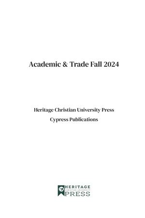 Academic Trade Fall 2024 Print
