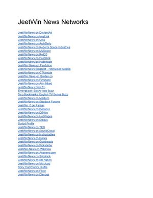 Jeet Win News Networks