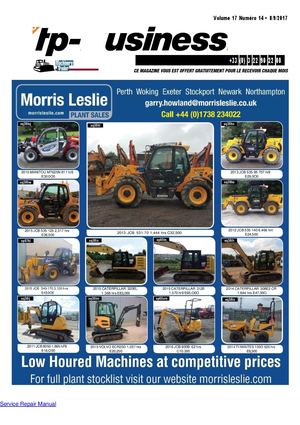 Tractors, Excavator Specs And Repair