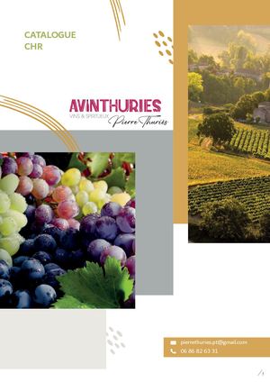 Avinthuries - Catalogue CHR