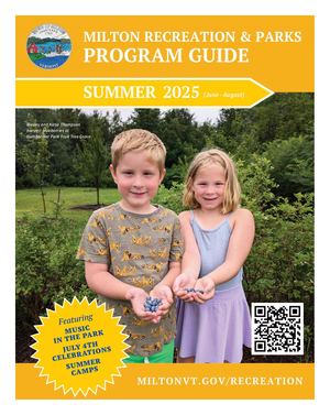 2025 Milton Rec Summer Guide