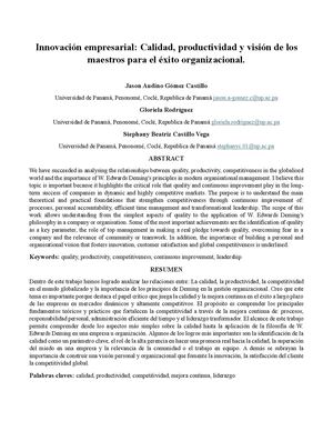 Innovación empresarial