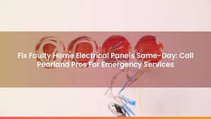 Fix Faulty Home Electrical Panels Same-Day: Call Pearland Pros For Emergency Services