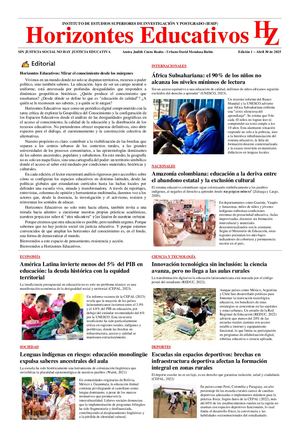 Periódico Horizontes Educativos