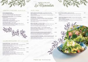 Carte Restaurant - Basse Saison 2025