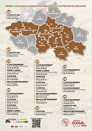 Carte Réseau Ferme & Jardin - Groupe Cloué