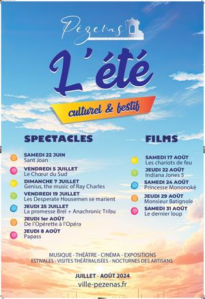 Affiche Sucette Ete Culturel 2024