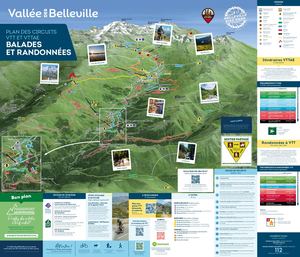 Plan VDB Balades et randonnées VTT - Été 2025