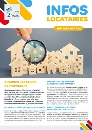 Infos Locataires - Régularisation des charges 2024