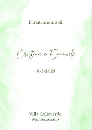 Cristina ed Emanuele