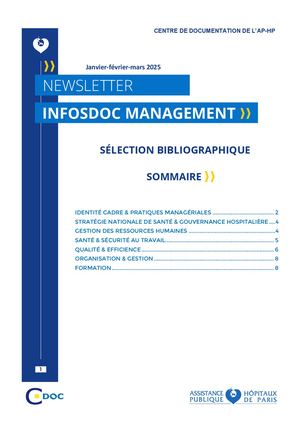 Infos Doc N° 1 Janvier Février Mars 2025