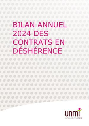 Bilan Unmi Annuel Des Contrats En Desherence 2024