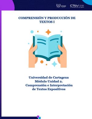 Modulo Comprensión Y Producción De Textos I Unidad 2 2024