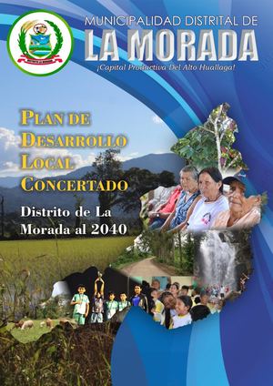 PLAN DE DESARROLLO LOCAL CONCERTADO LA MORADA 2025 2040
