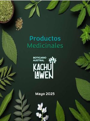 Productos Medicinales Boticario Austral Kachu Lawen I
