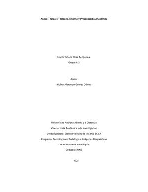 - Tarea 4 – Reconocimiento y Presentación Anatómica