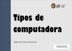 Album tipos de computadoras