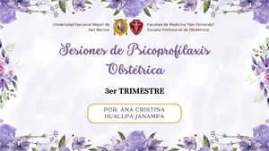3er Trimestre Sesiones de PPO