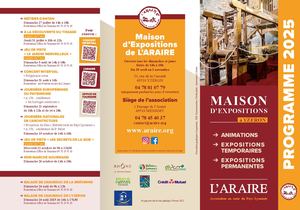 Programme 2025 de l'Araire