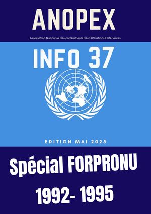 Anopex Info 37 Mai 2025