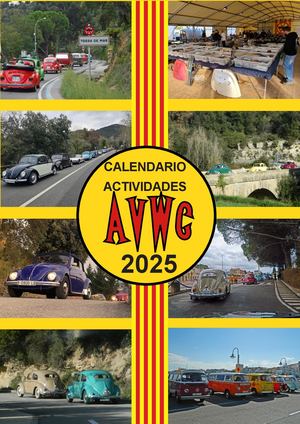 Calendario Actividades AVWC 2025