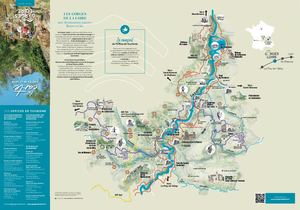 La carte Gorges de la Loire