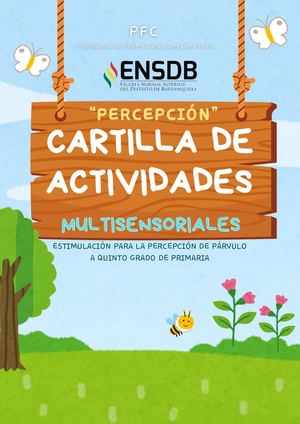 Cartilla Multisensoriales PERCEPCIÓN