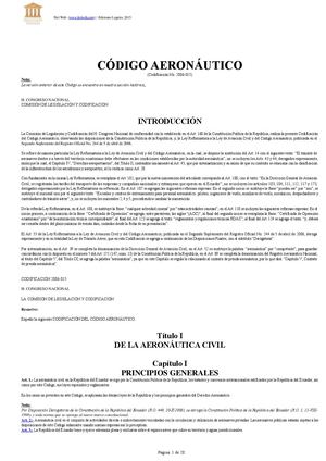 Codigo Aeronautico
