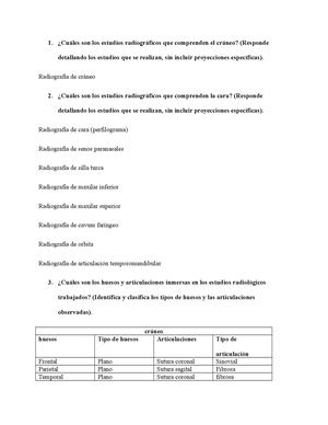 Reconocimiento y Presentación Anatómica