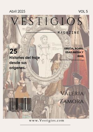 HISTORIA DEL TRAJE REVISTA