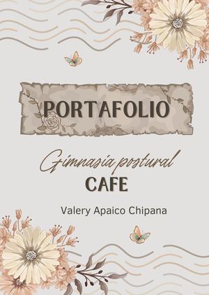 Portafolio De Gimnasia Postural Y Café_Apaico Valery