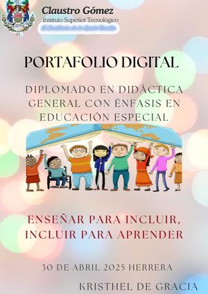 Trabajo Final Diplomados Claustro Gómez