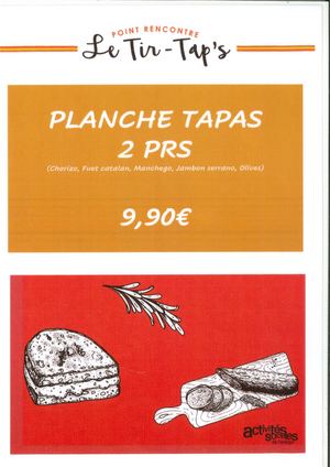 Carte Tapas