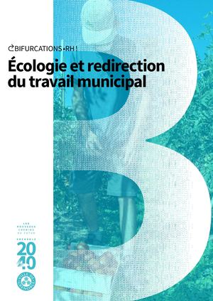 Bifurcations RH ! La redirection écologique des métiers territoriaux