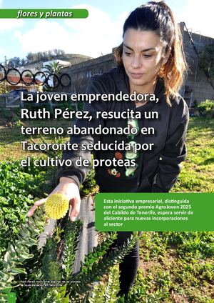 Ruth Pérez, Floricultora