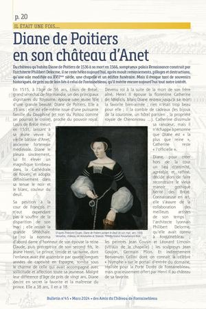 8 Diane De Poitiers En Son Château D'anet