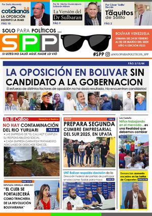 Solo Para Políticos 223